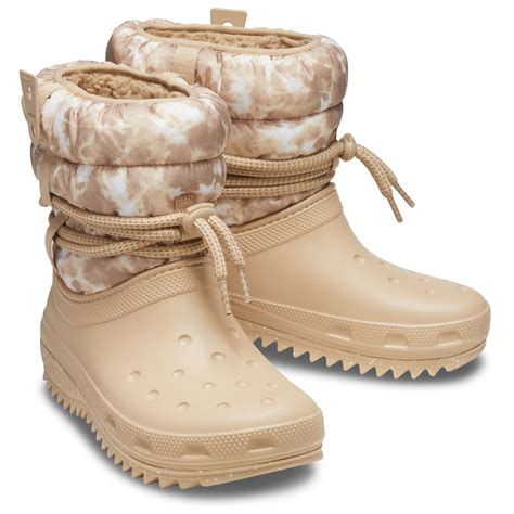 winter puff boot crocs